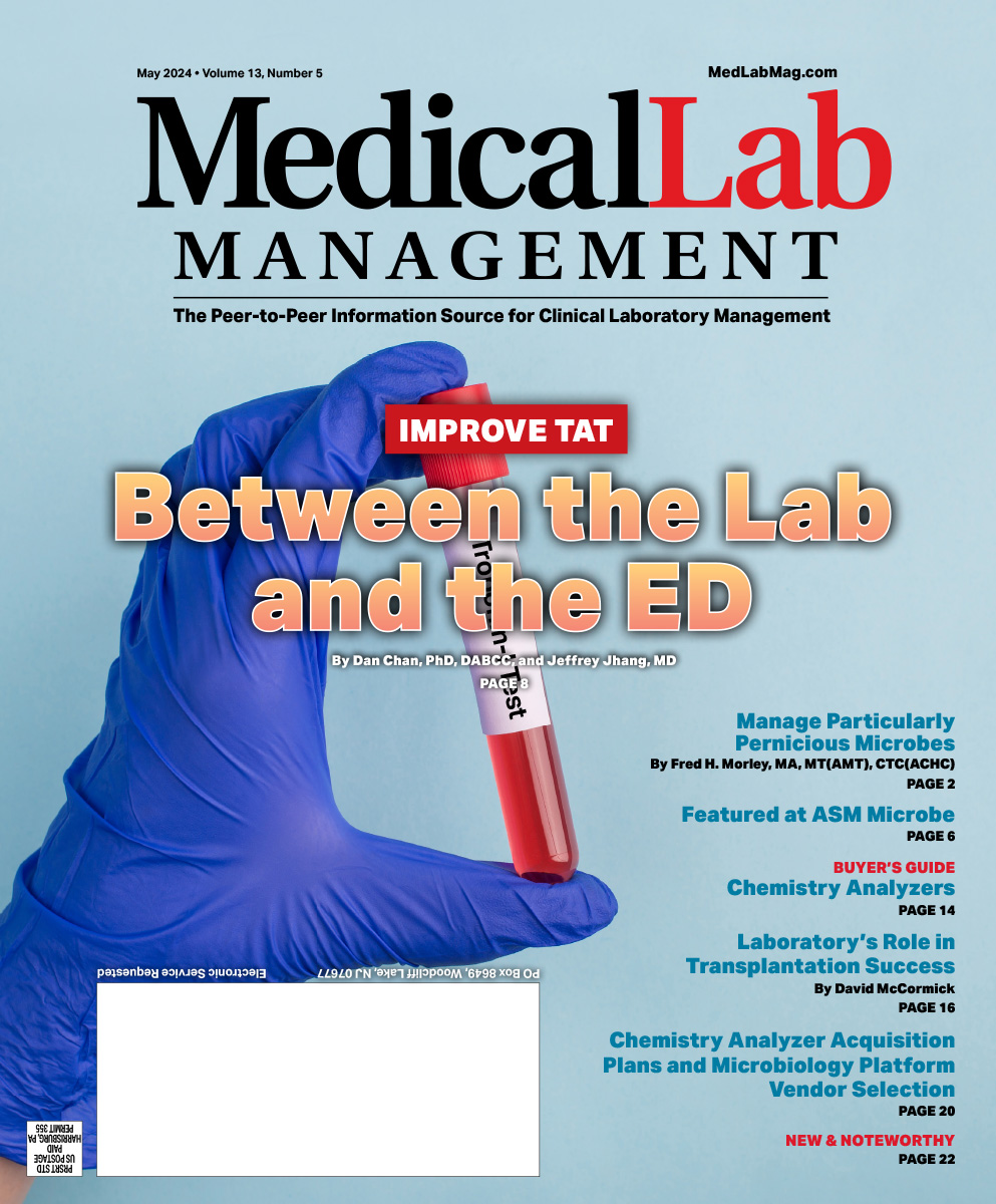 MedicalLab Management Current Issue