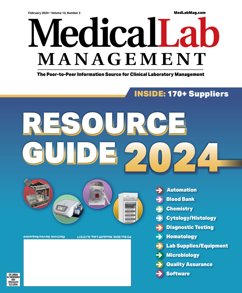 MedicalLab Management Current Issue